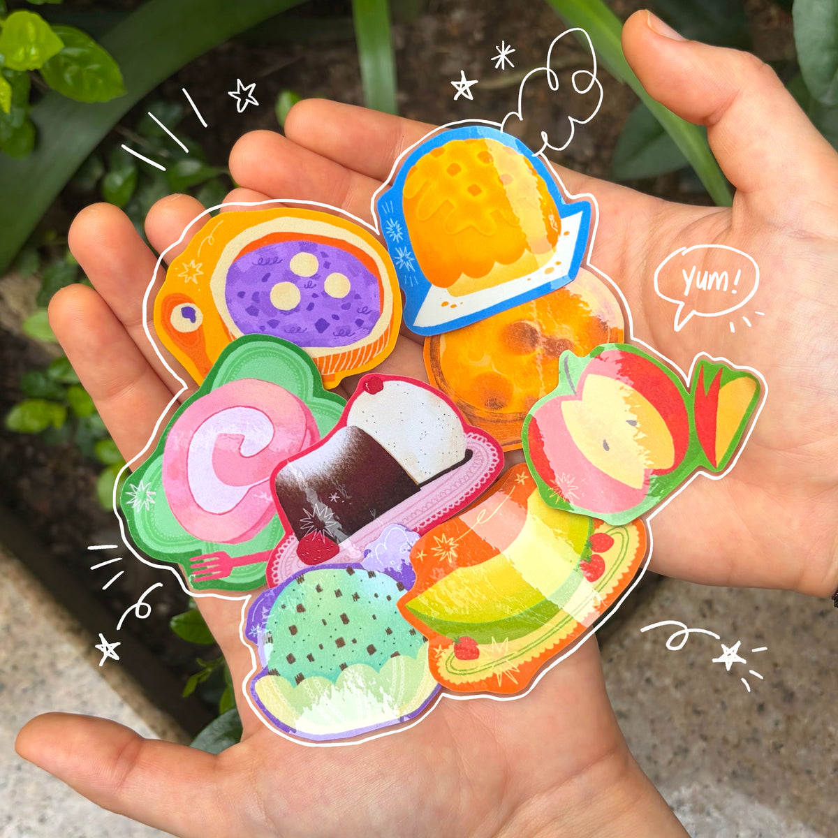 Dessert Stickers