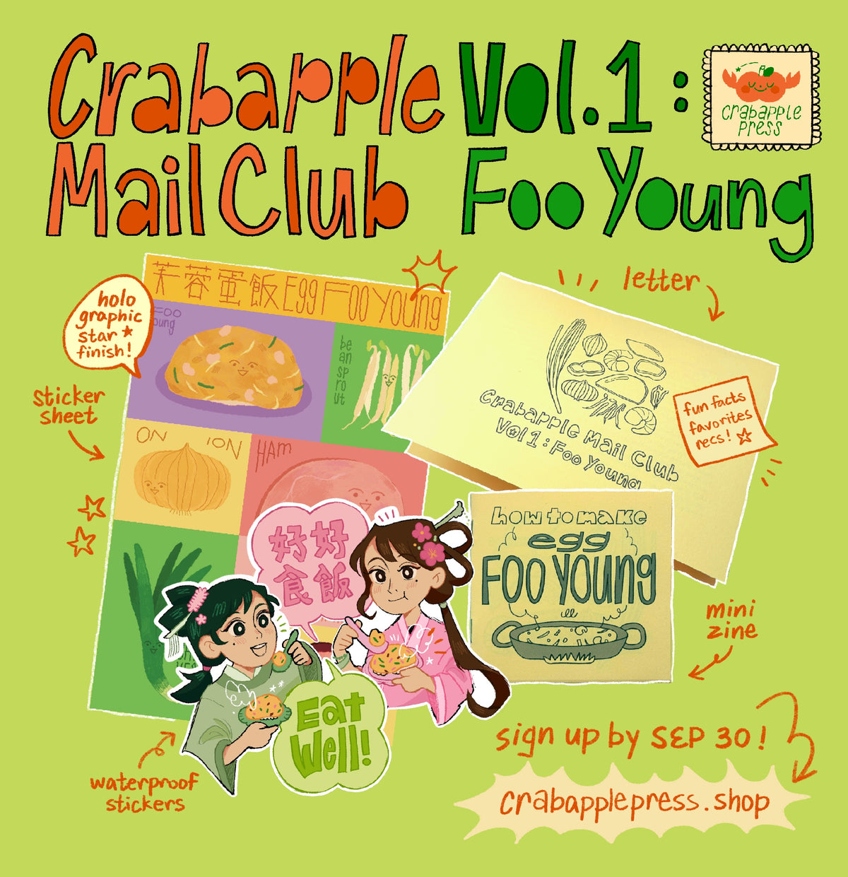 Crabapple Mail Club - Subscribe!